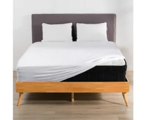 100% Organic Bamboo Fitted Sheet Set A White