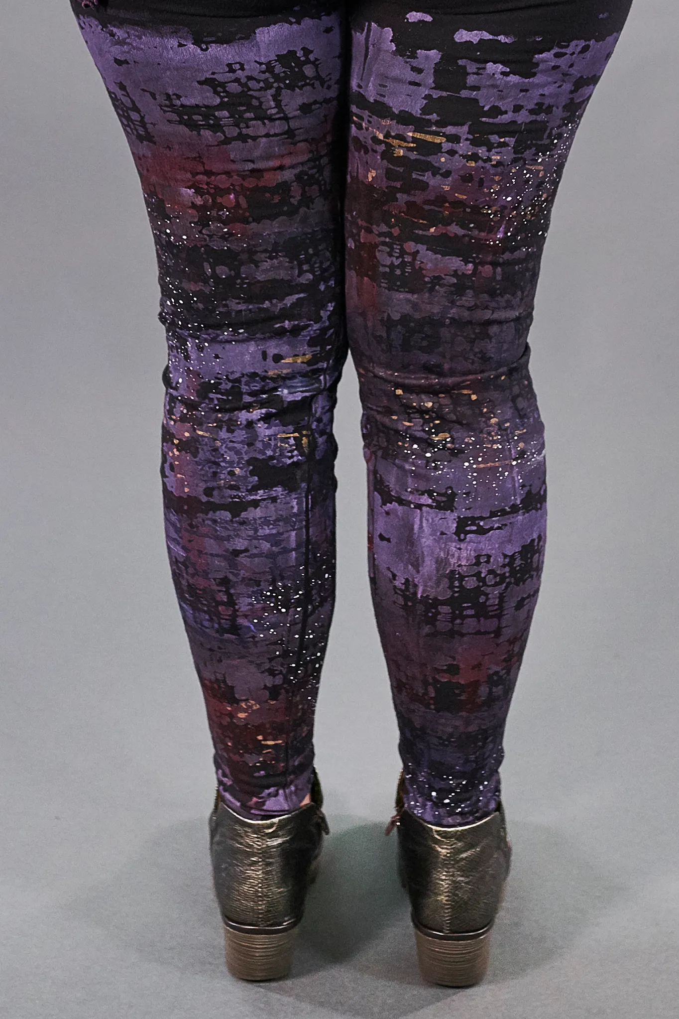 3136 Lightweight Legging Black-Night Skyline-P