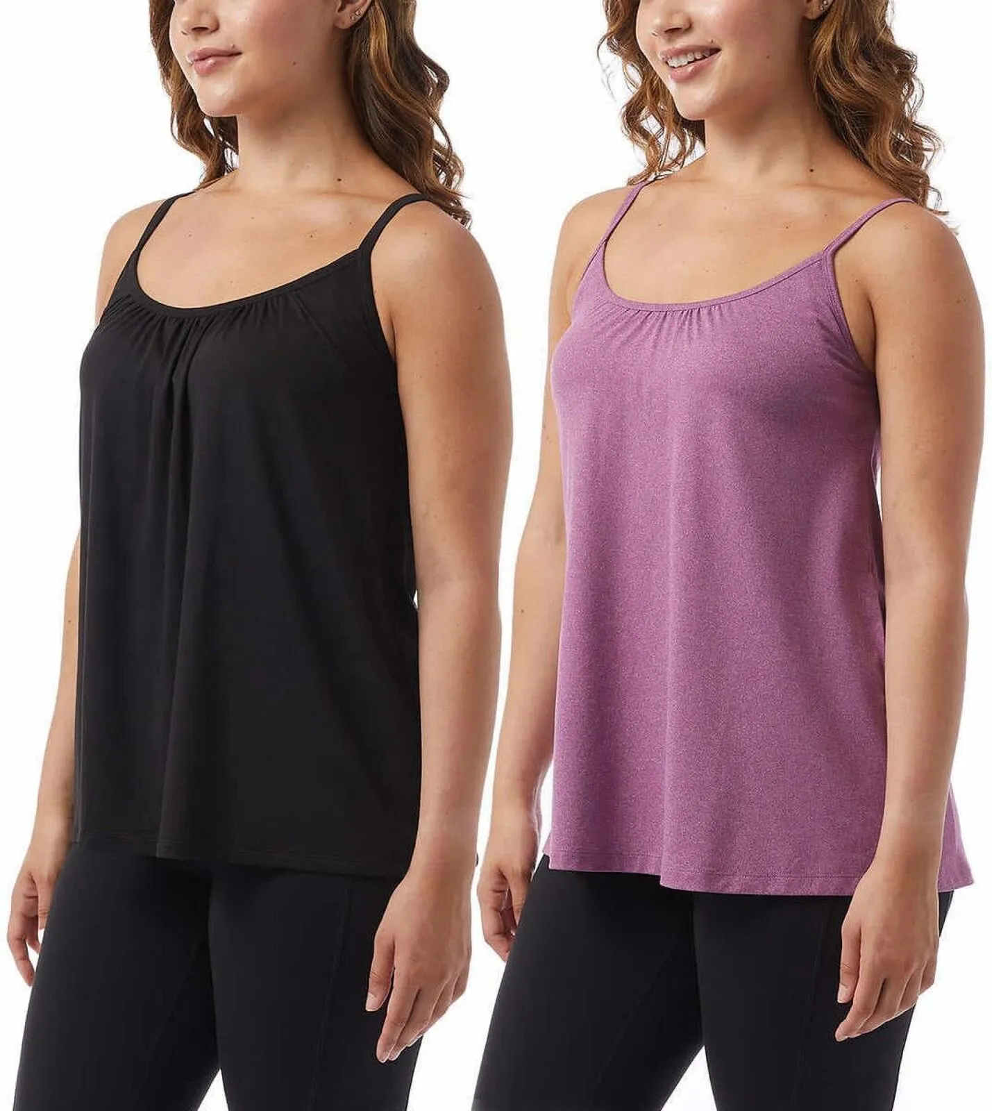 32 Degrees Cool Womens 2-Pack Lightweight Top Cami 1560459
