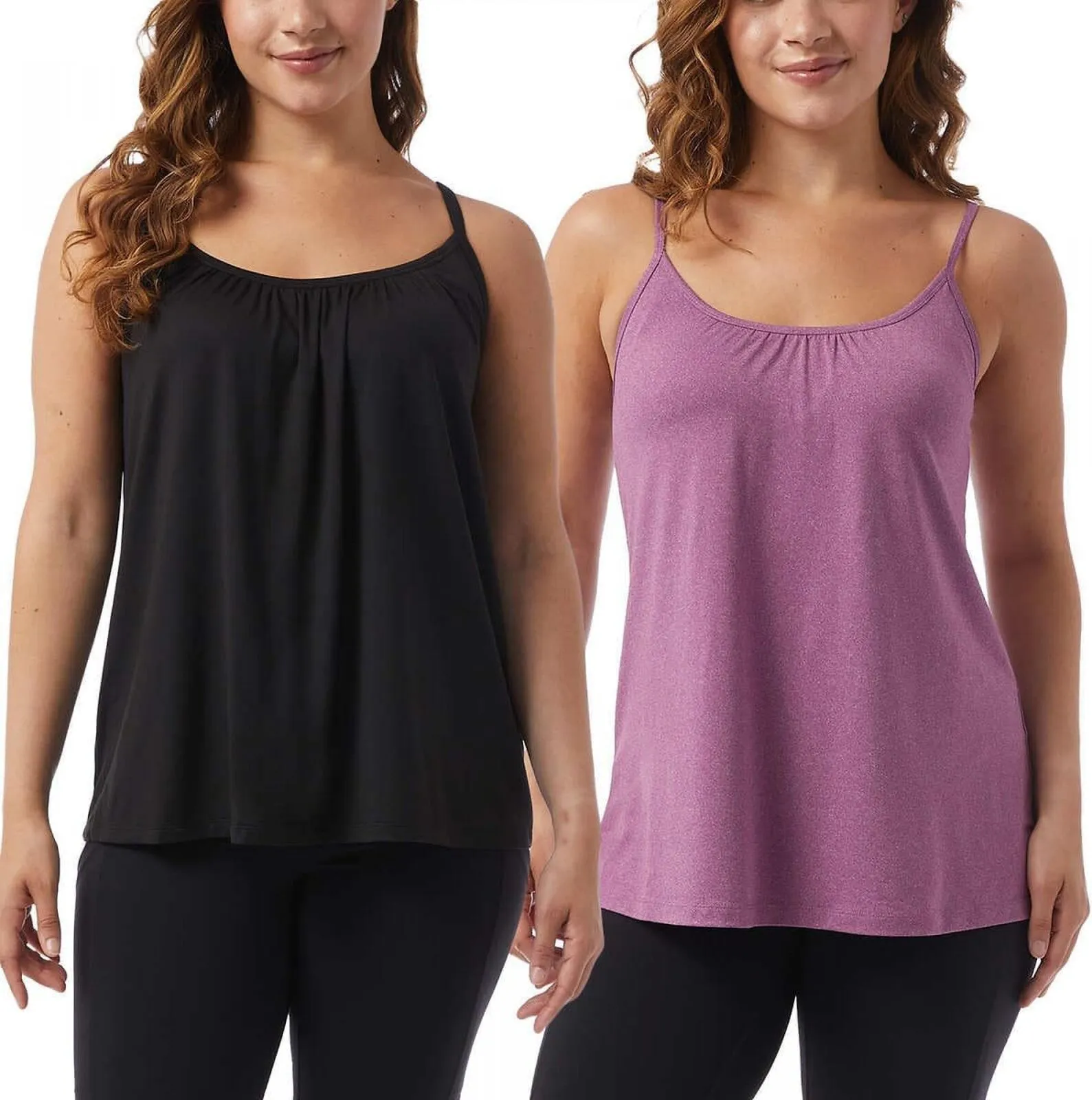 32 Degrees Cool Womens 2-Pack Lightweight Top Cami 1560459