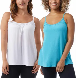 32 Degrees Cool Womens 2-Pack Lightweight Top Cami 1560459