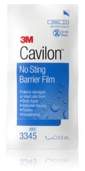 3M CAVILON NO-STING BARRIER FILM Large Foam Applicator, 3.0ml, 100 CT