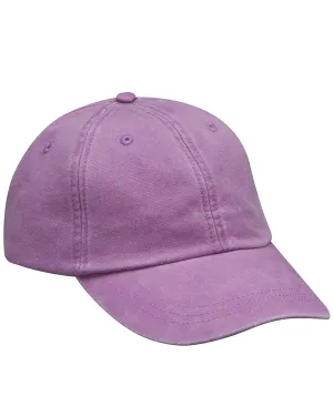 Adams Low-Profile Washed Pigment-Dyed Cap | Raspberry