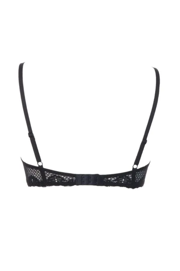 Alice Plunge Bra- Black