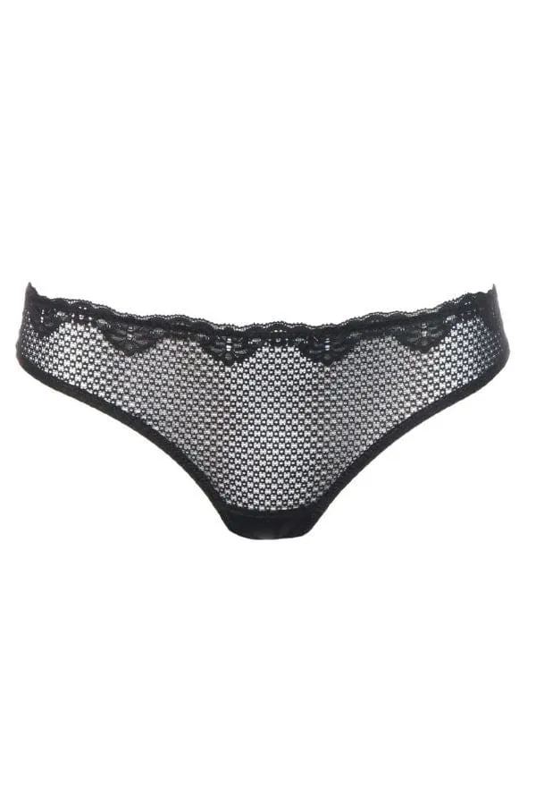 Alice Thong- Black