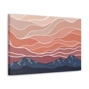 Alpenglow Canvas Print