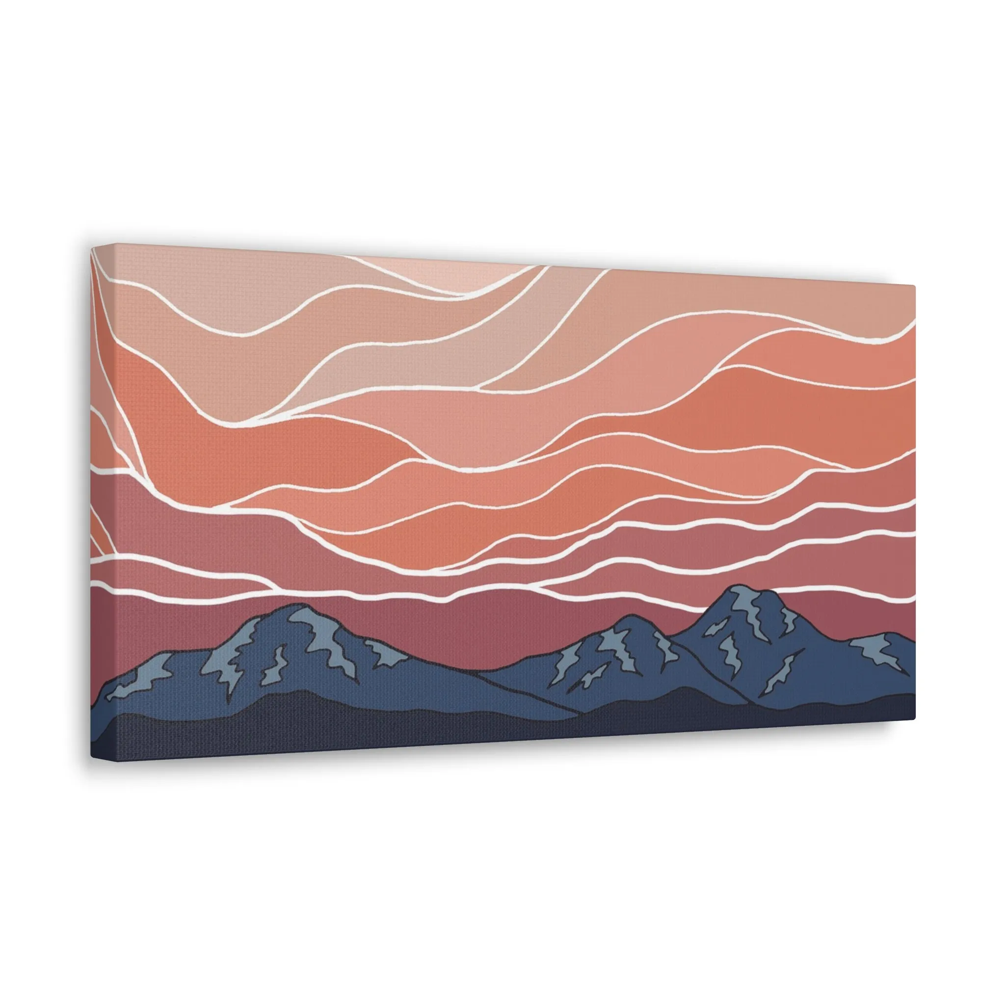Alpenglow Canvas Print
