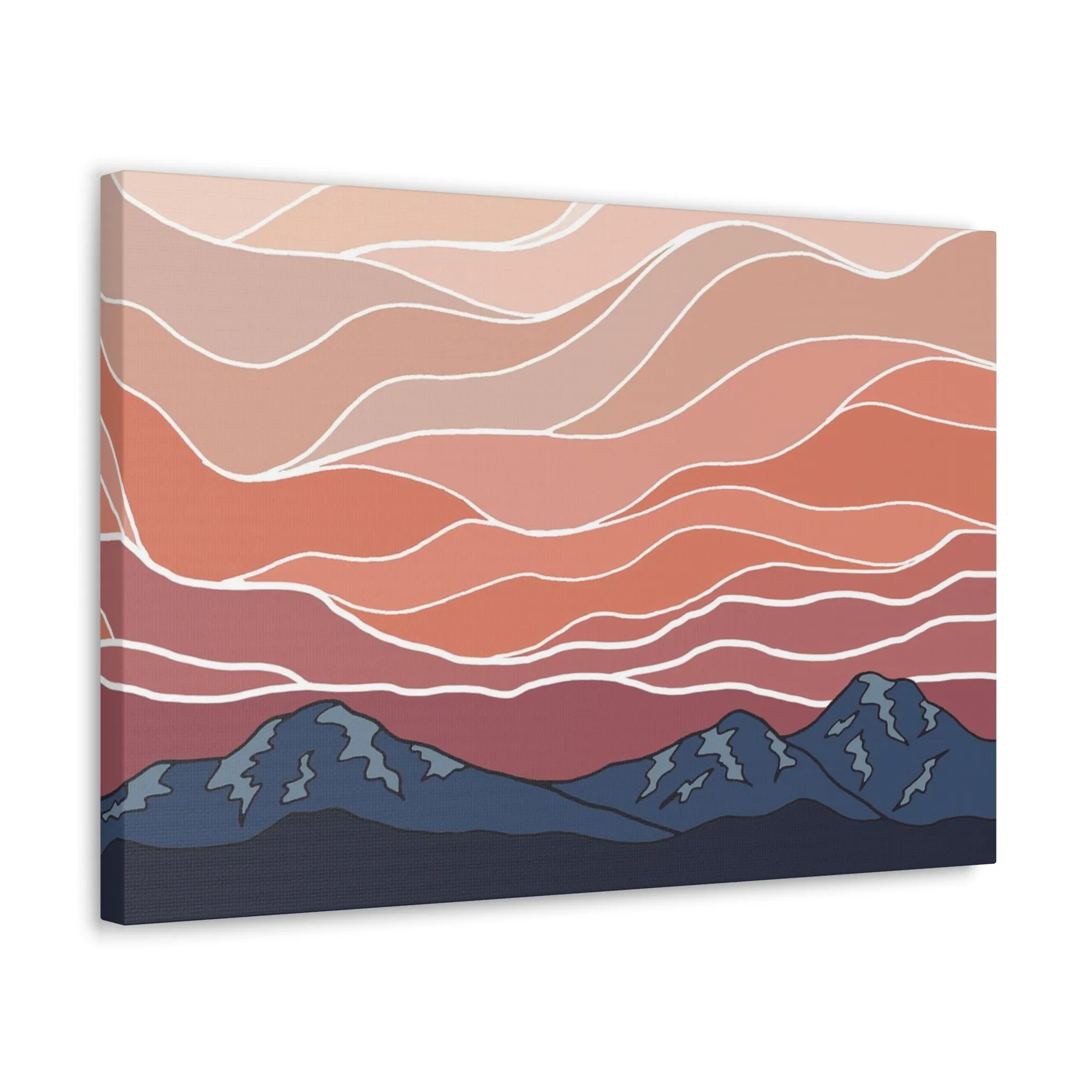 Alpenglow Canvas Print