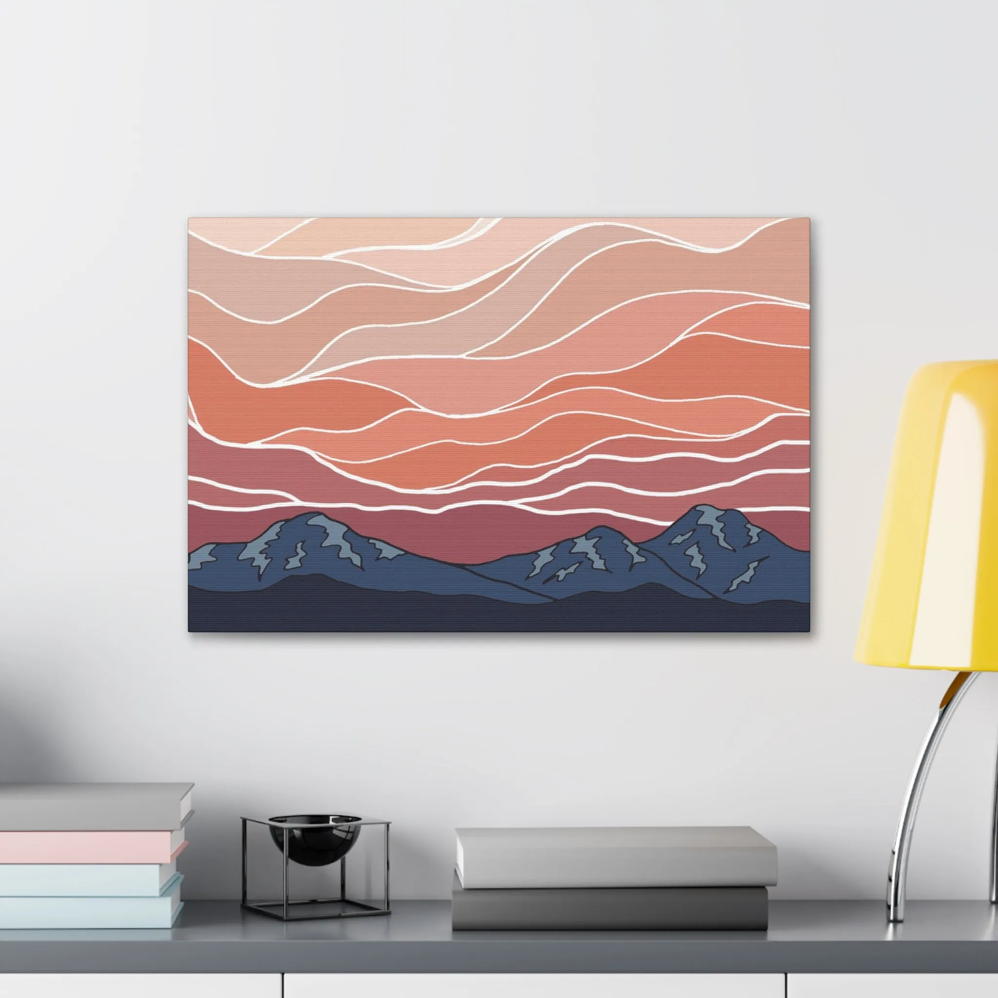 Alpenglow Canvas Print