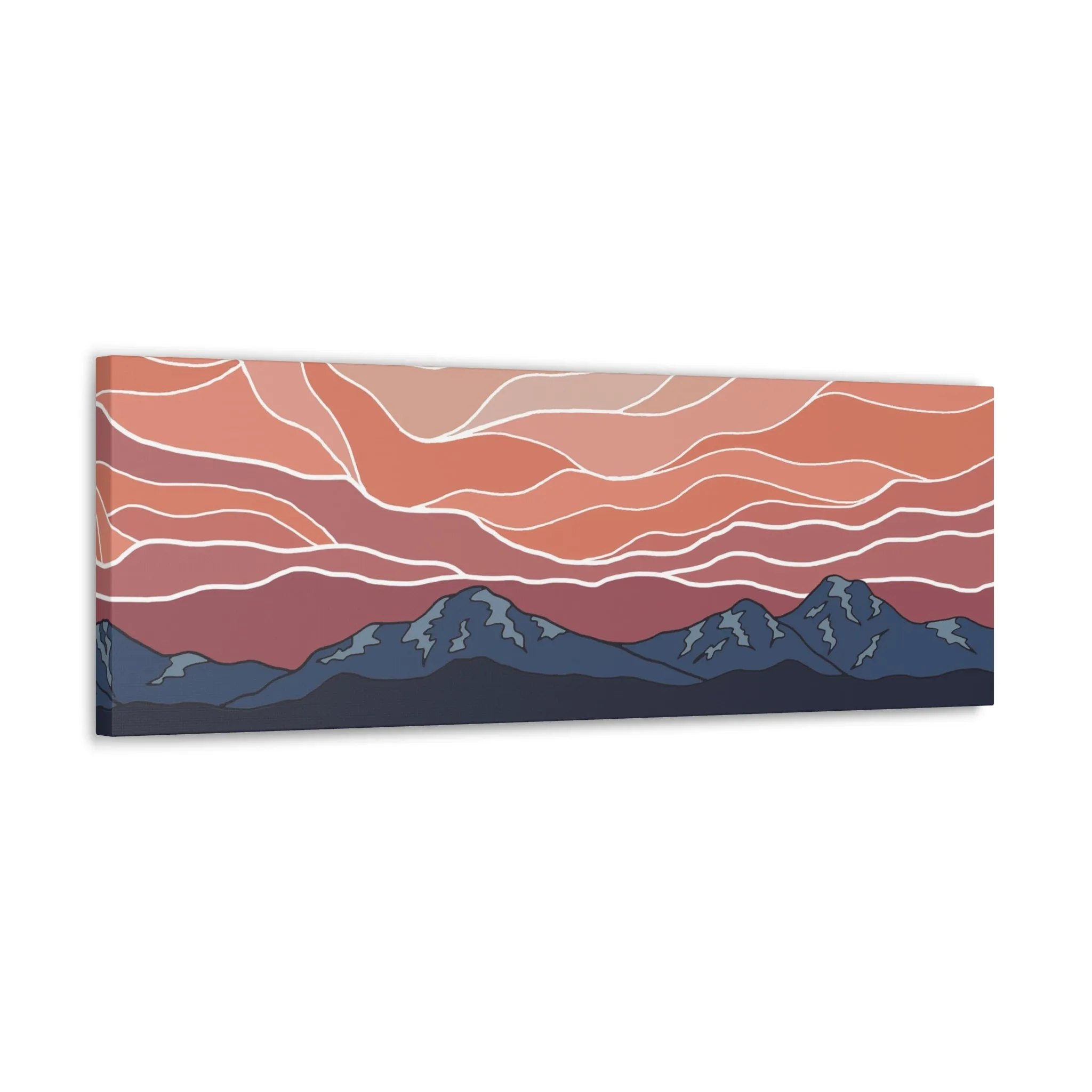 Alpenglow Canvas Print