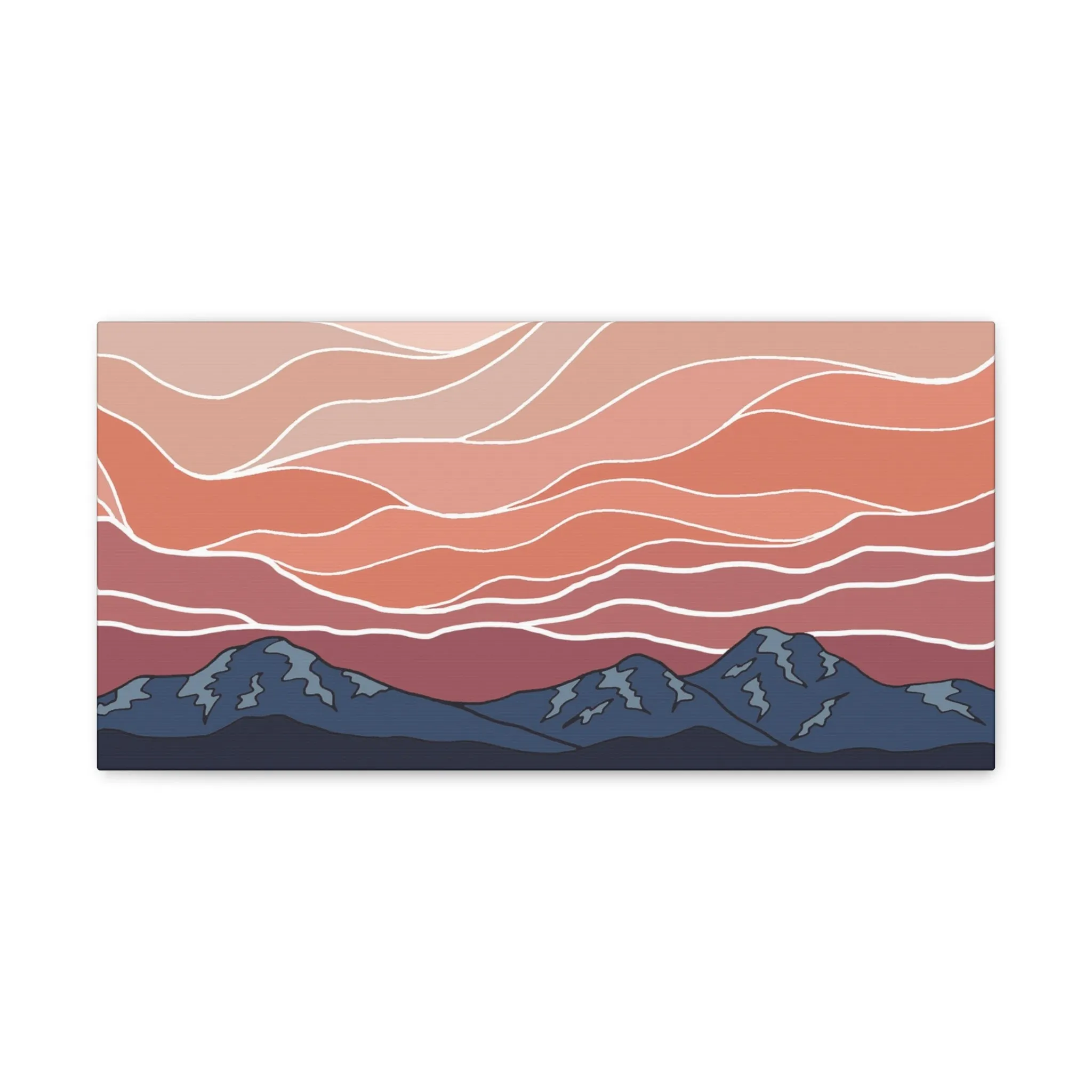 Alpenglow Canvas Print