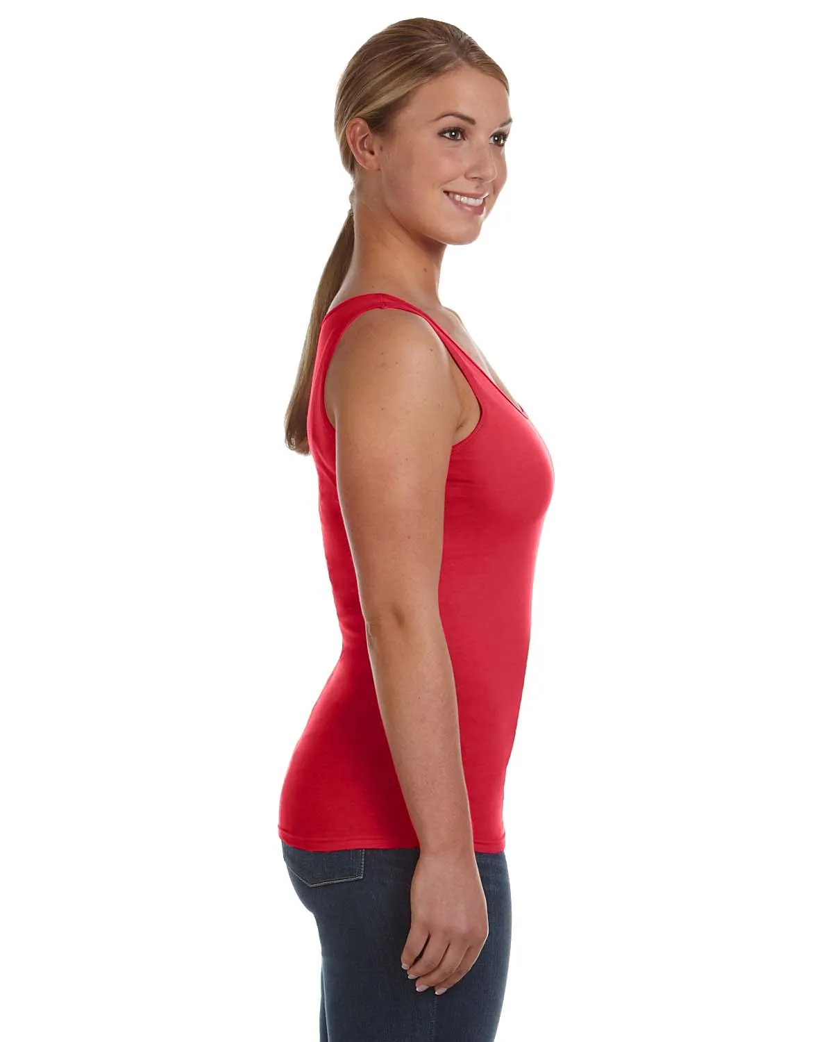 Anvil Ladies Lightweight Tank | Red