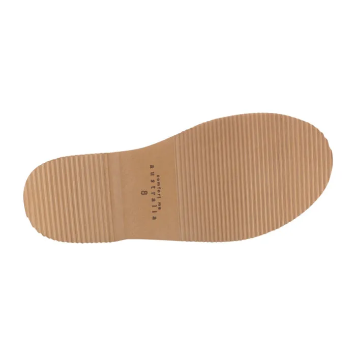 Australian Made Comfort Me Fur Trim Sheep Skin Scuff - 4 Colours