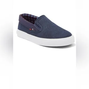 Ben Sherman Boy’s Jayme Slip on Sneaker in Navy