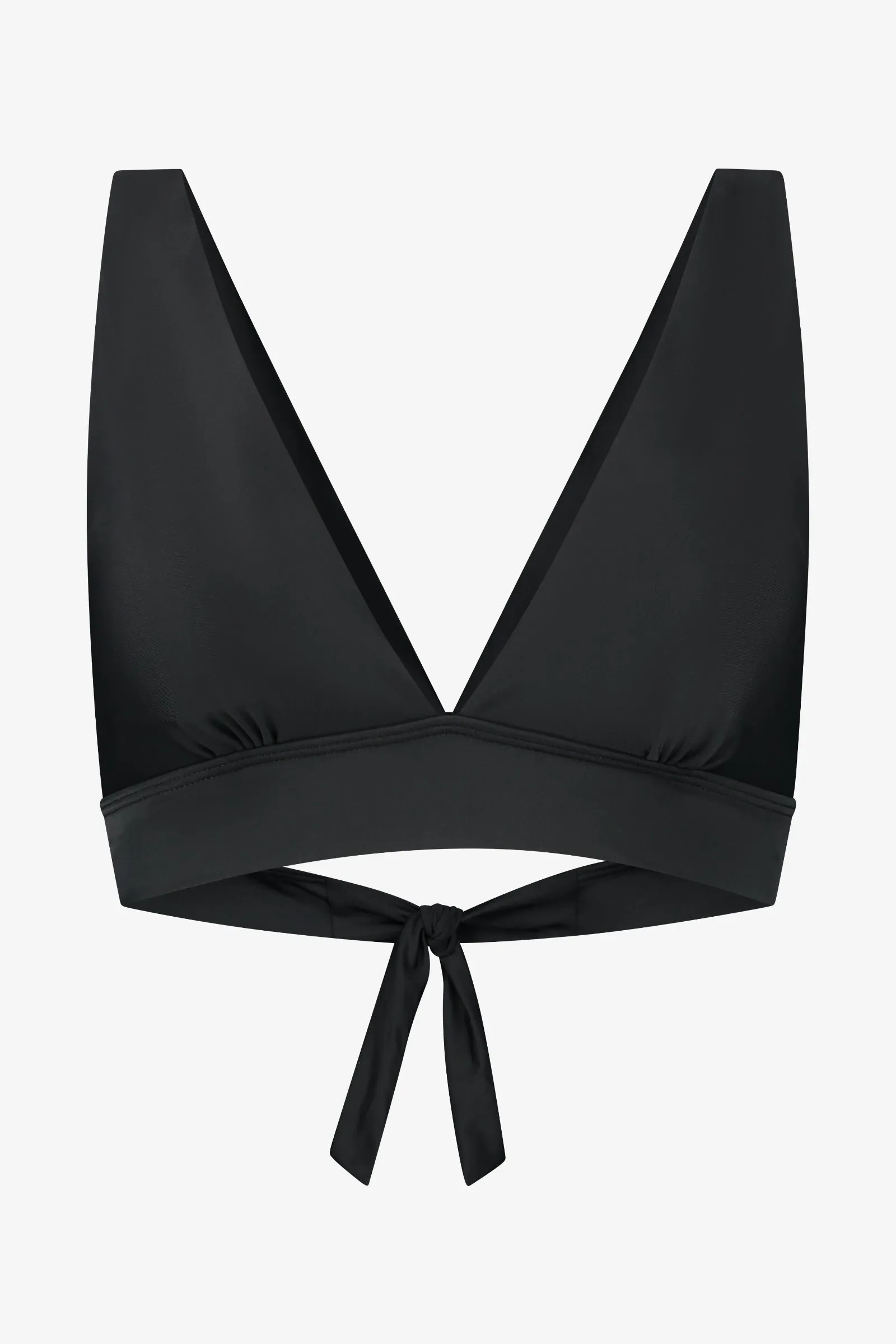 Bikini Wide Triangle Black