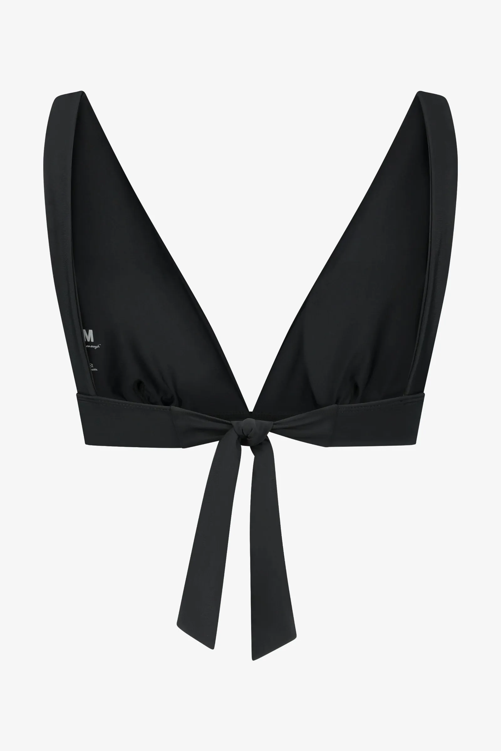 Bikini Wide Triangle Black