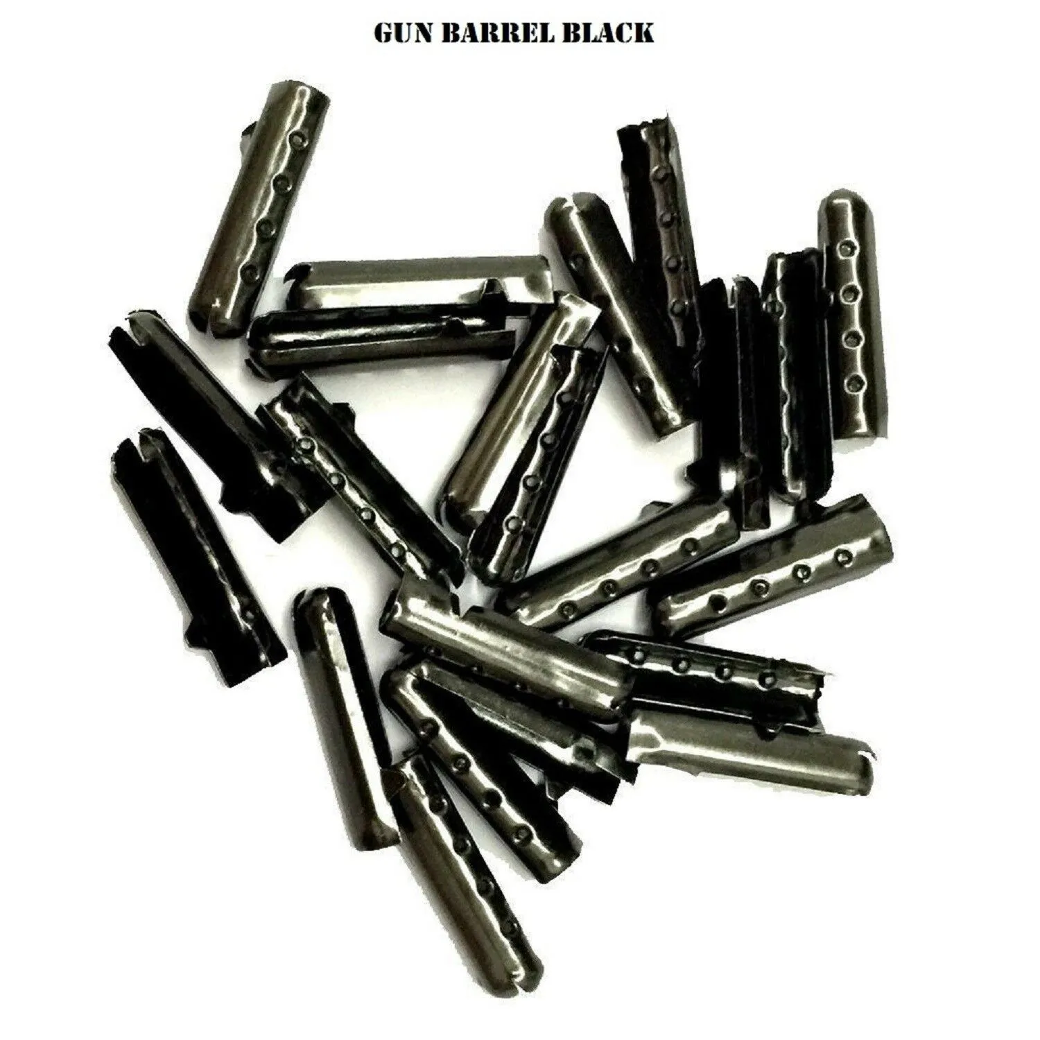 Black with Silver Gray Diamonds Boot Laces *Guaranteed for Life* 550 Paracord Steel Tip