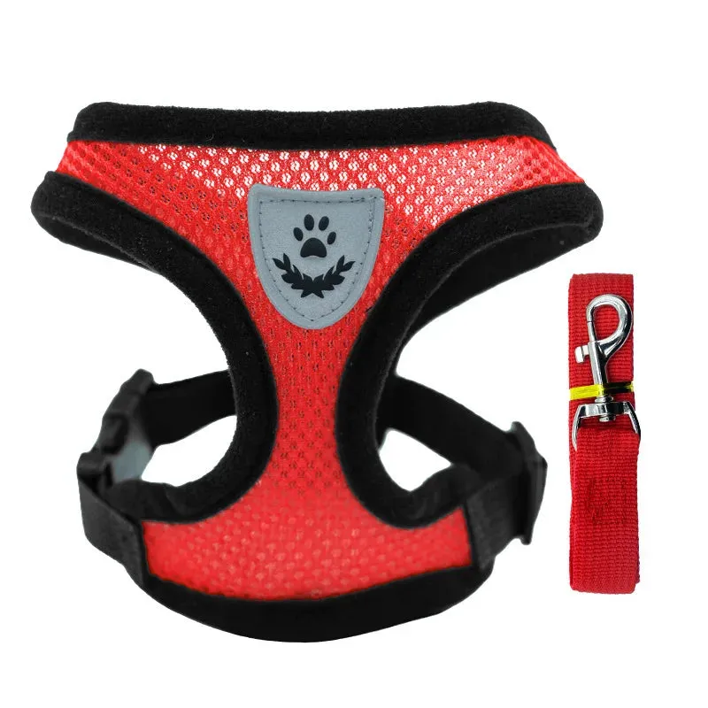 Breathable Mesh Harness for Pets