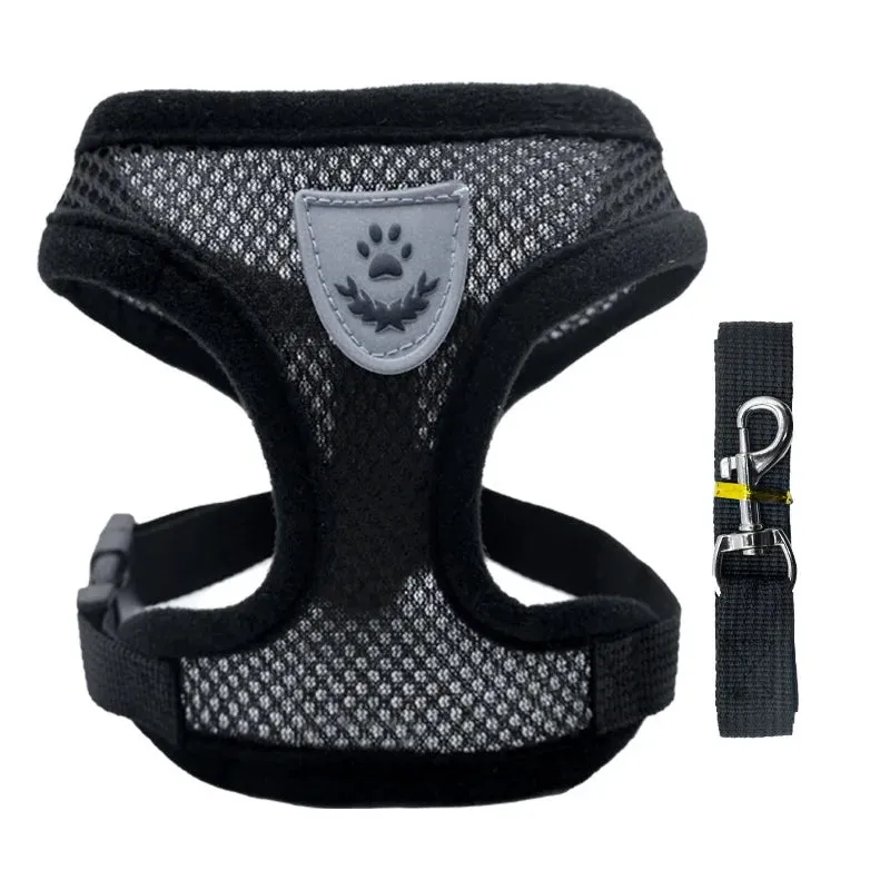 Breathable Mesh Harness for Pets