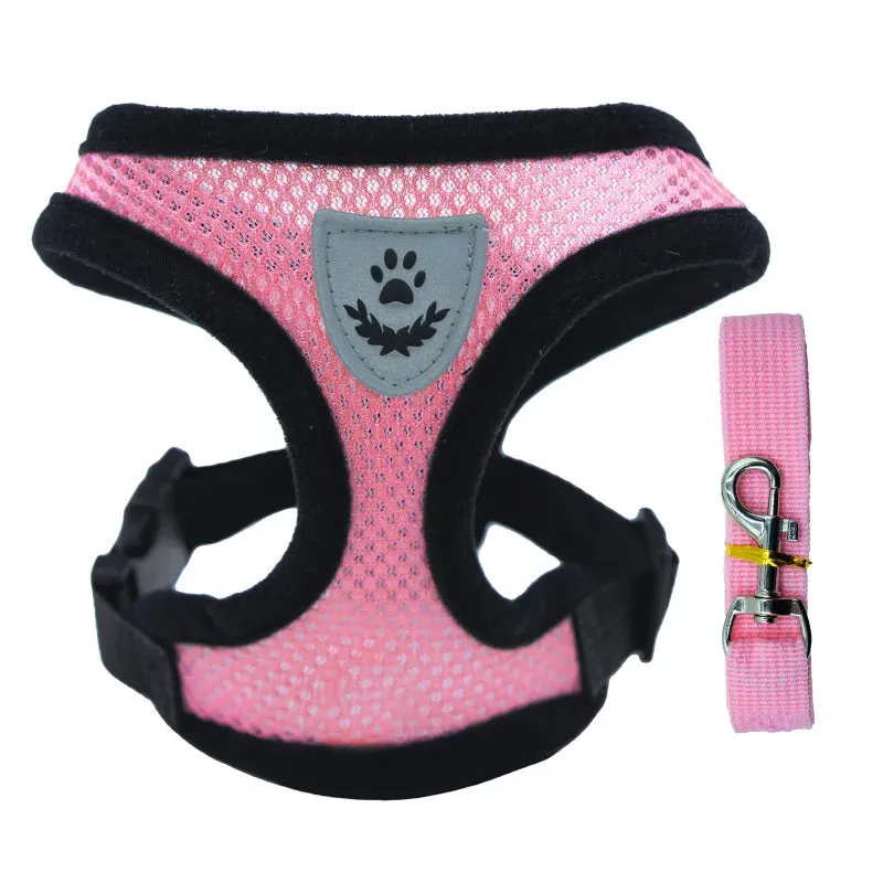 Breathable Mesh Harness for Pets