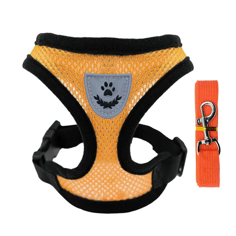 Breathable Mesh Harness for Pets