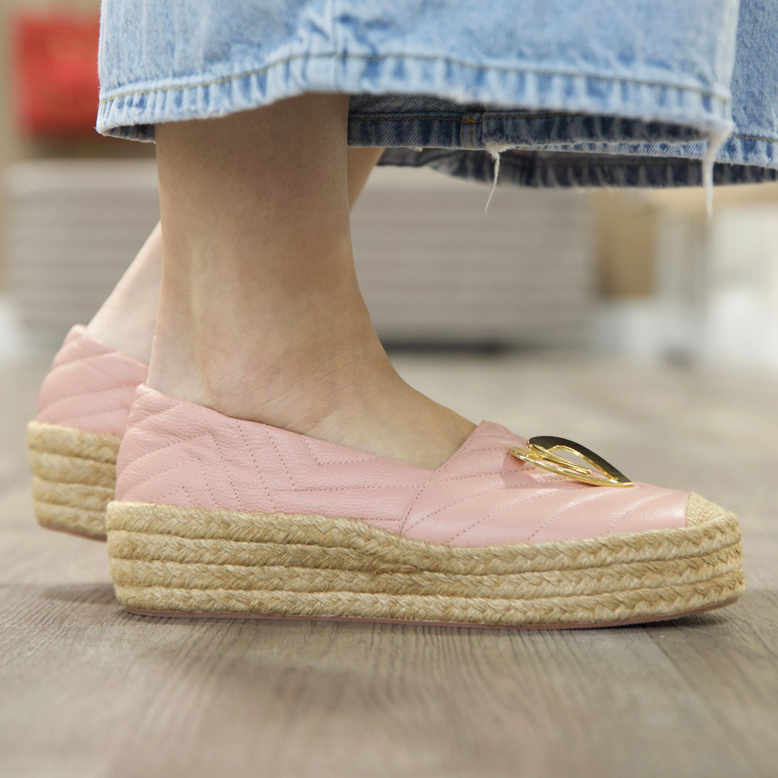 Brezzey Espadrilles - Pink
