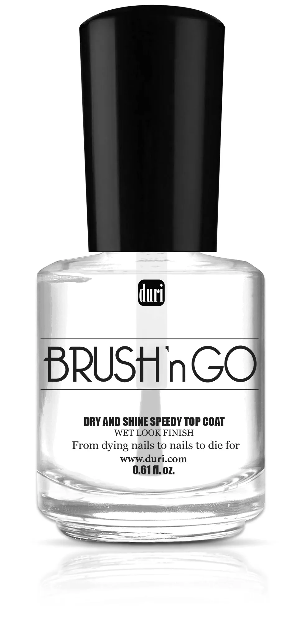 Brush'n GO Dry & Shine Speedy Top Coat, 12 Piece Display