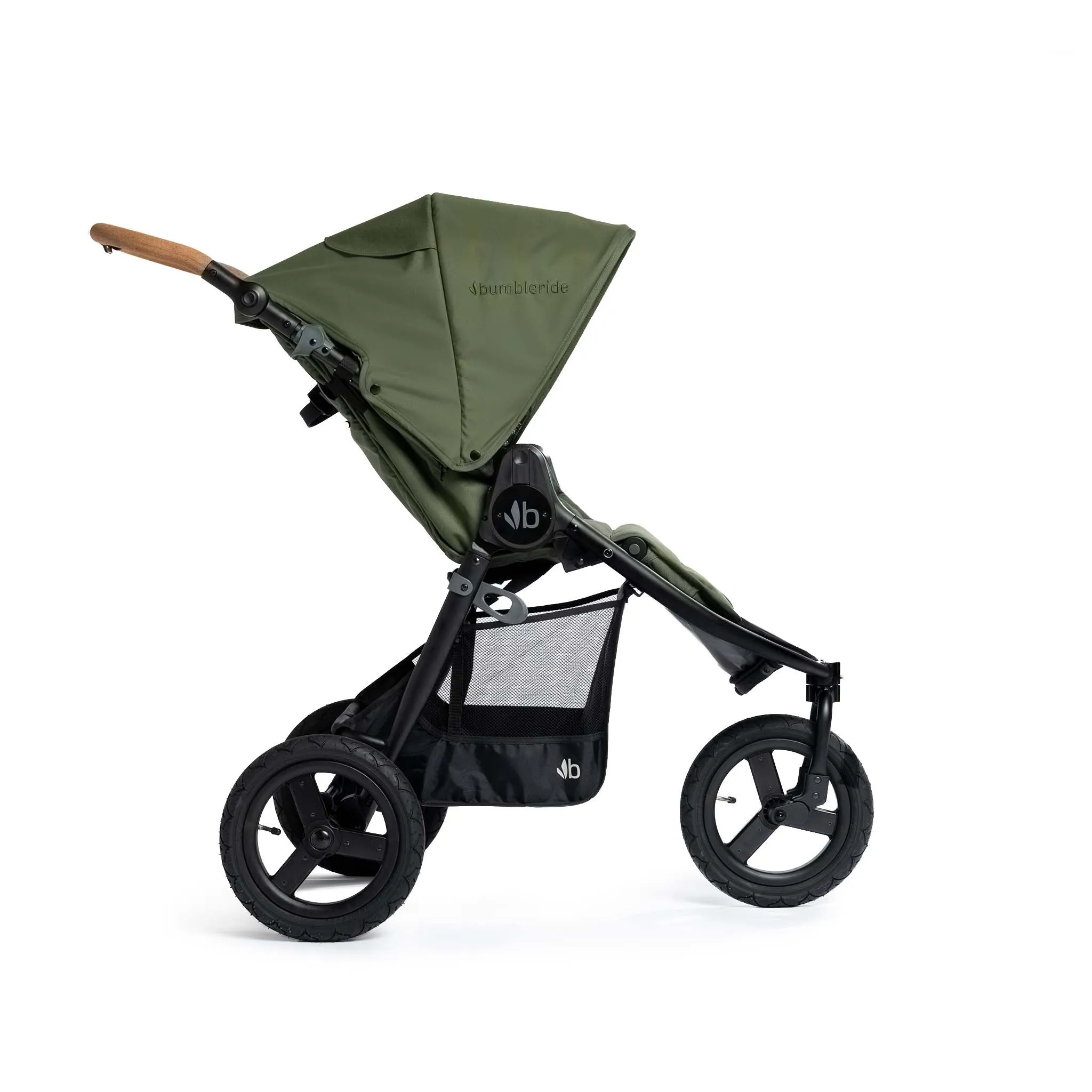 Bumbleride Indie Stroller - Olive/Black Frame (2024)