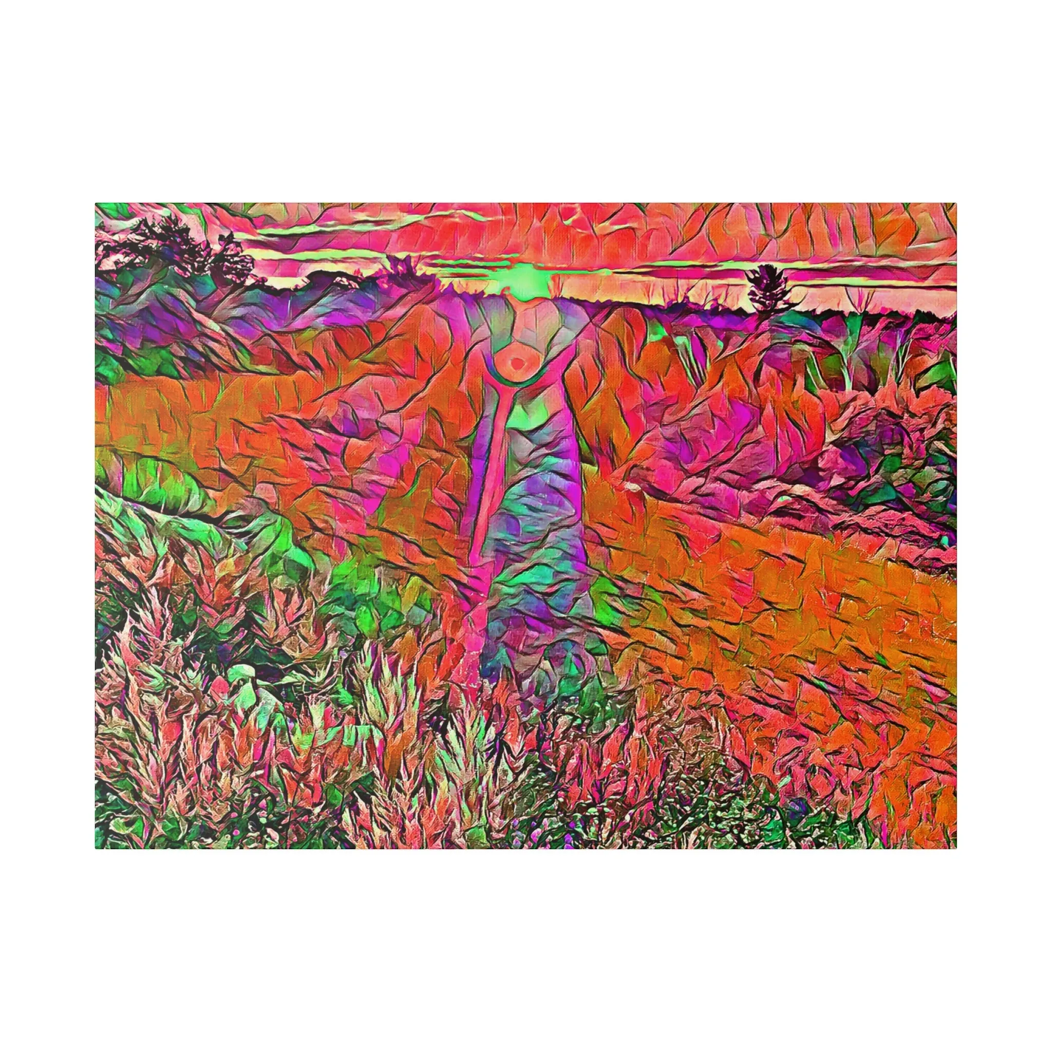Canvas Print in Multiple Landscape Sizes from the Sunset Series at Intriguing Vistas