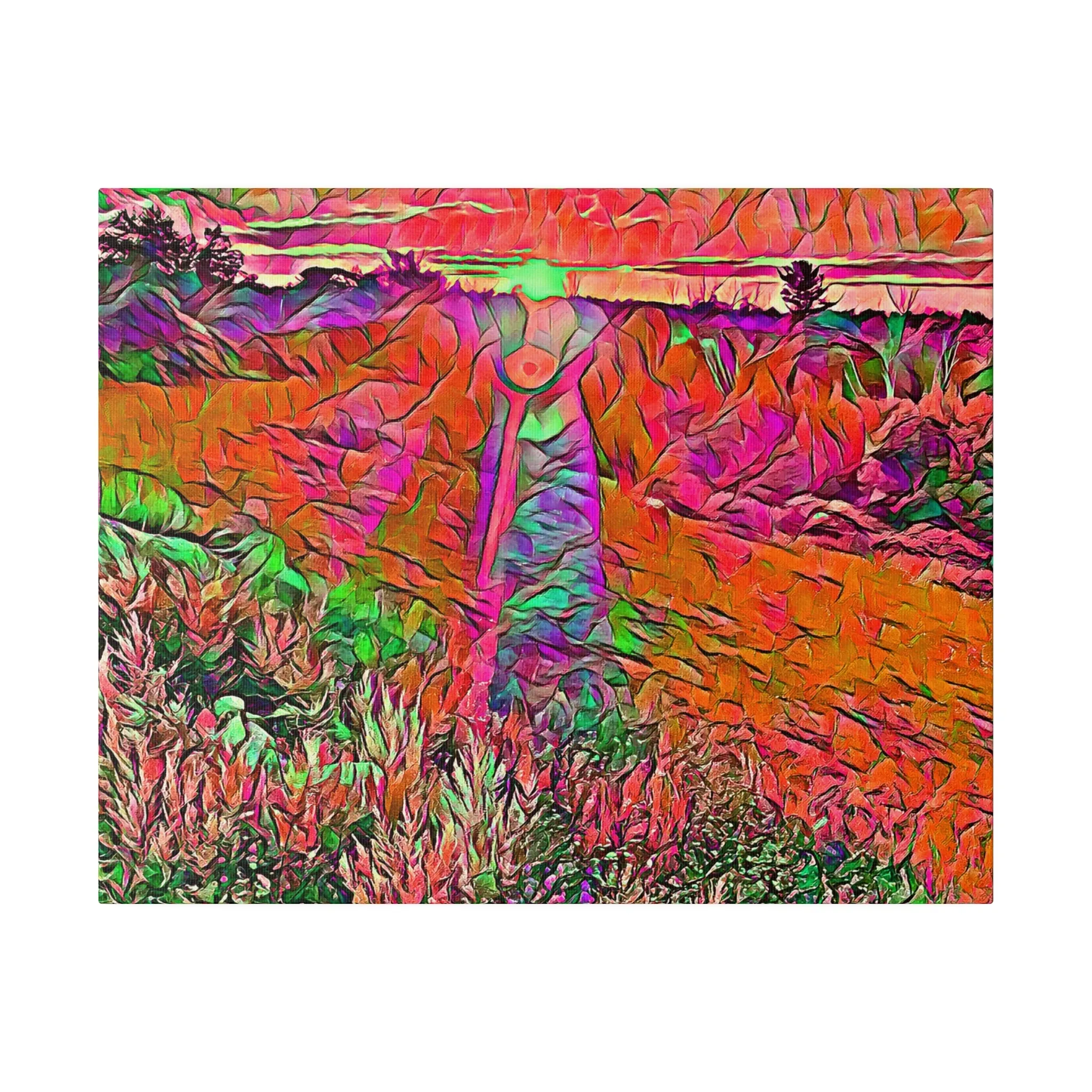 Canvas Print in Multiple Landscape Sizes from the Sunset Series at Intriguing Vistas