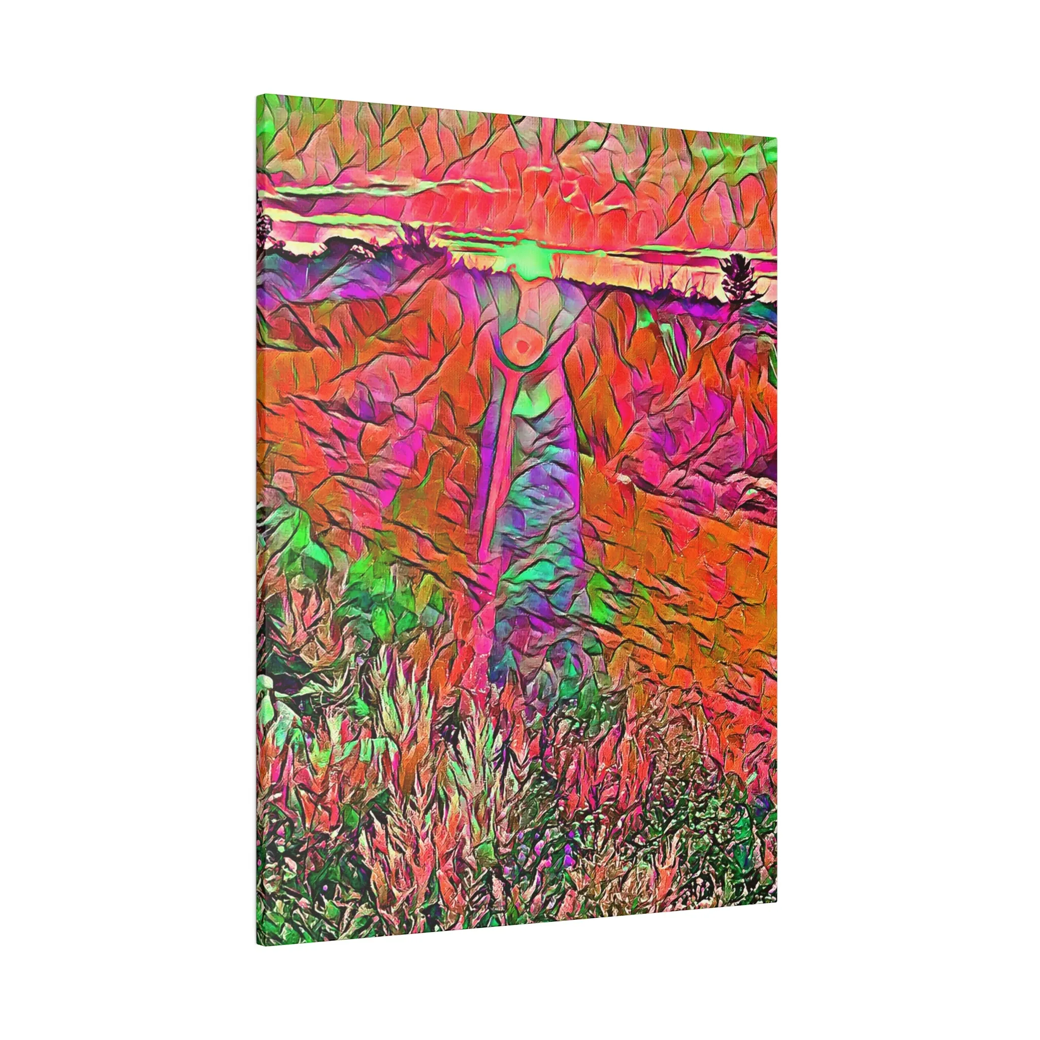 Canvas Print in Multiple Portrait Sizes from the Sunset Series at Intriguing Vistas