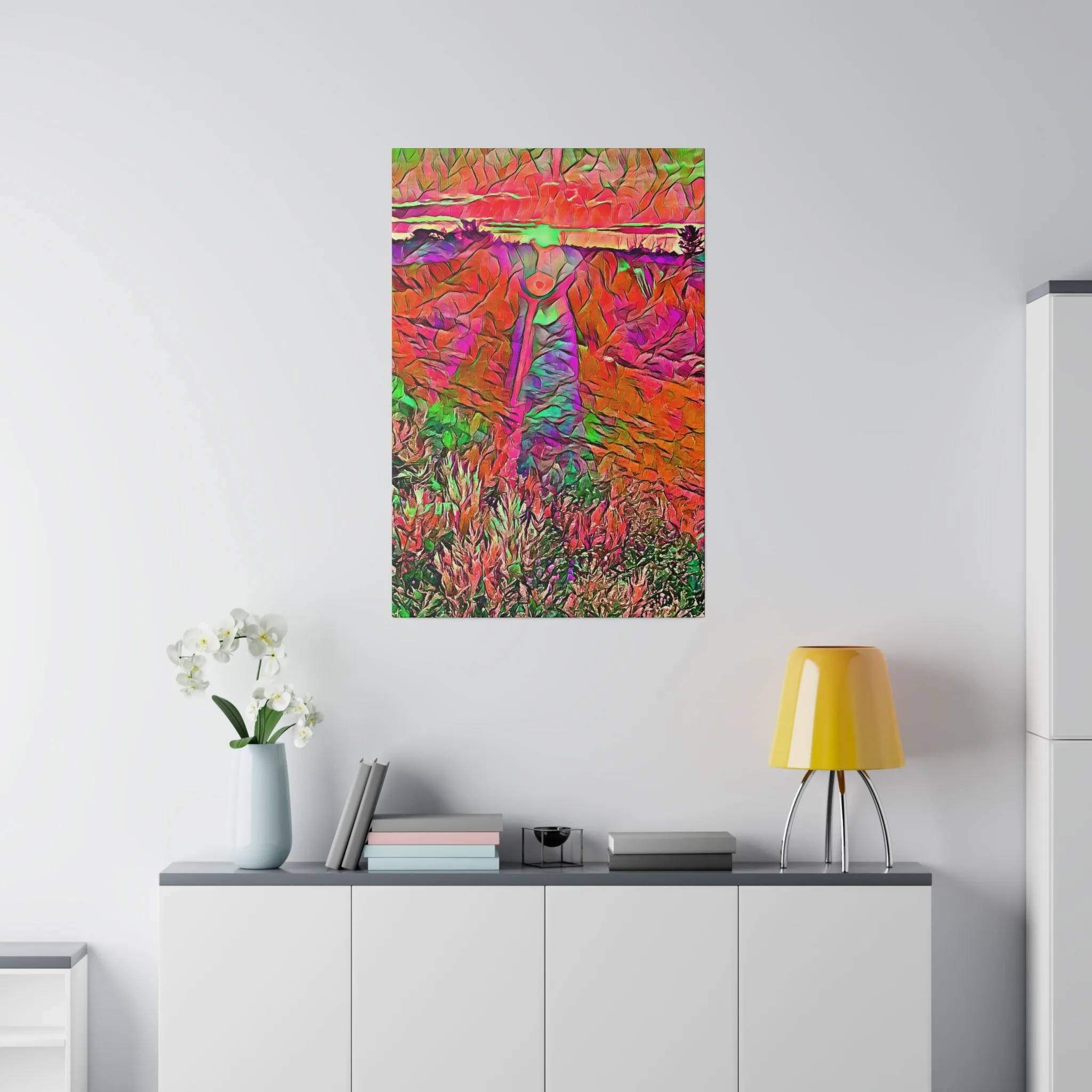 Canvas Print in Multiple Portrait Sizes from the Sunset Series at Intriguing Vistas