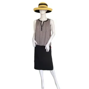 Carve Designs Women's Black Lightweight Knit Addie Skirt S NWT