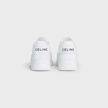 CELINE BLOCK SNEAKERS WITH WEDGE OUTSOLE IN CALFSKIN