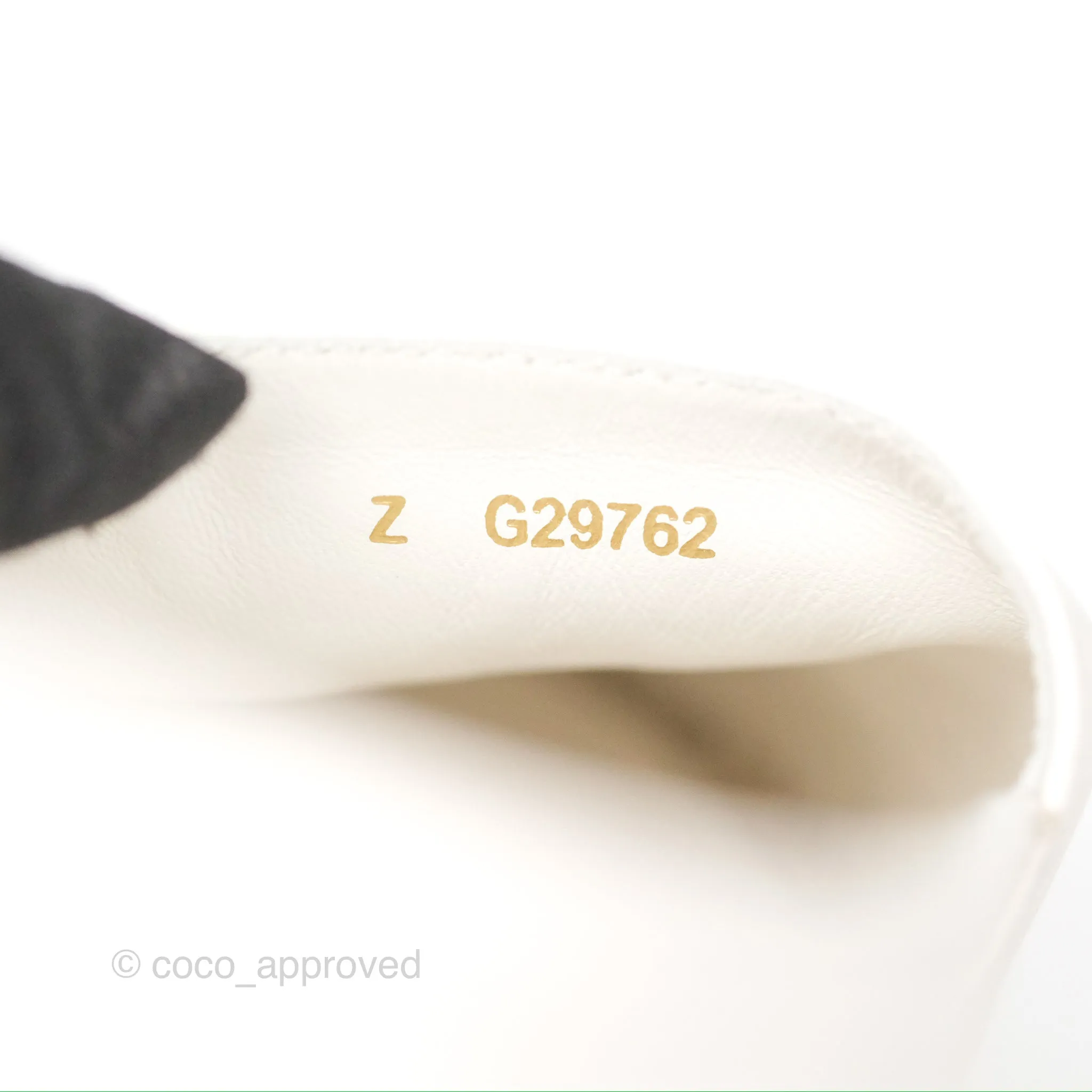 Chanel Leather Espadrilles White/ Black Size 38