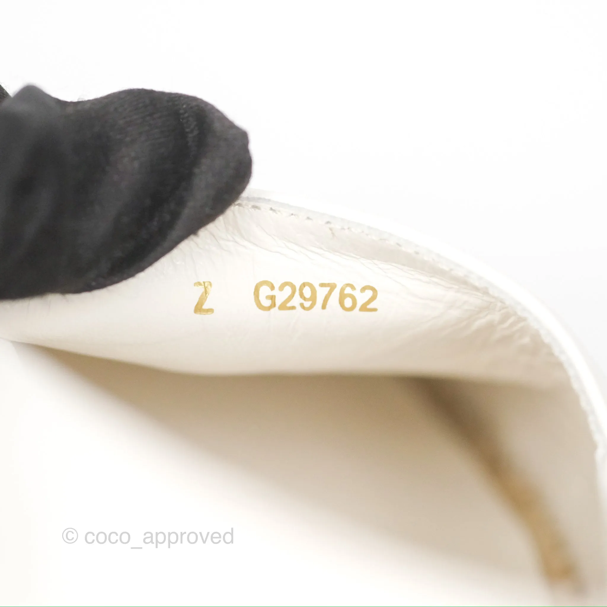 Chanel Leather Espadrilles White/ Black Size 38