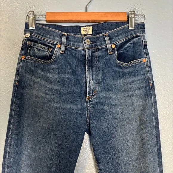 Citizens of Humanity Womens Charisma Skyla Mid-rise Slim-fit Jeans