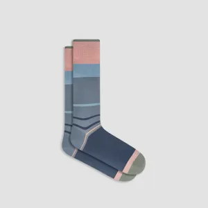 Color Block Mid-Calf Socks