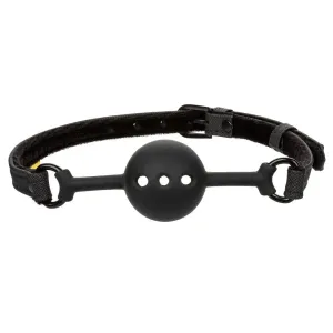 Colt Silicone Black Breathable Bondage Ball Gag with Buckle
