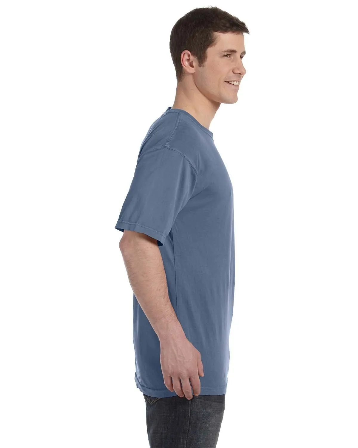 Comfort Colors Lightweight Garment-Dyed T-Shirt | Blue Jean