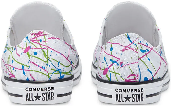 Converse Chuck Taylor All Star Low Top White/ Multi Splat