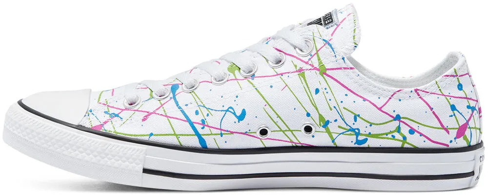 Converse Chuck Taylor All Star Low Top White/ Multi Splat