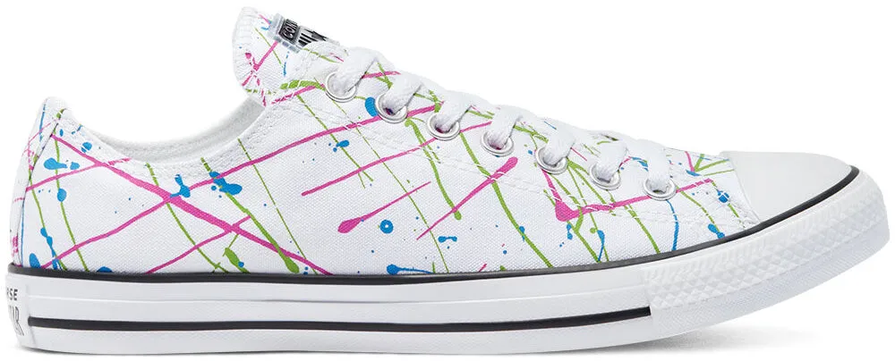 Converse Chuck Taylor All Star Low Top White/ Multi Splat