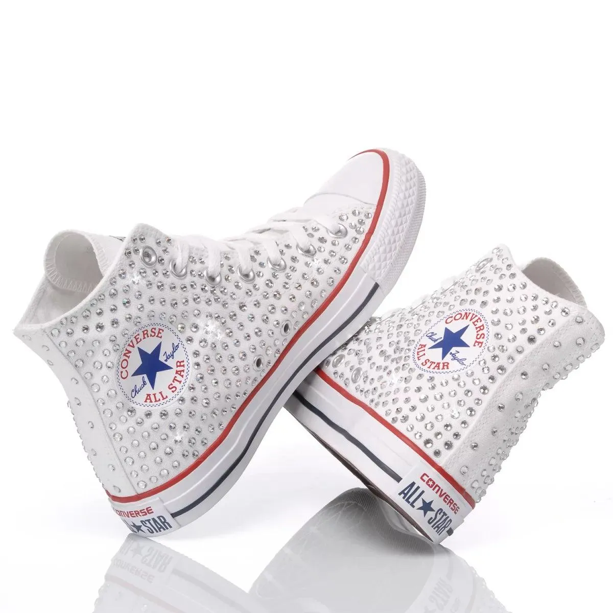 Converse Swarovski White