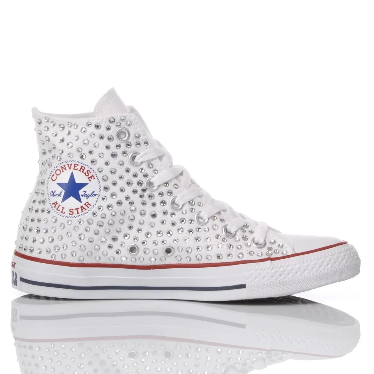 Converse Swarovski White