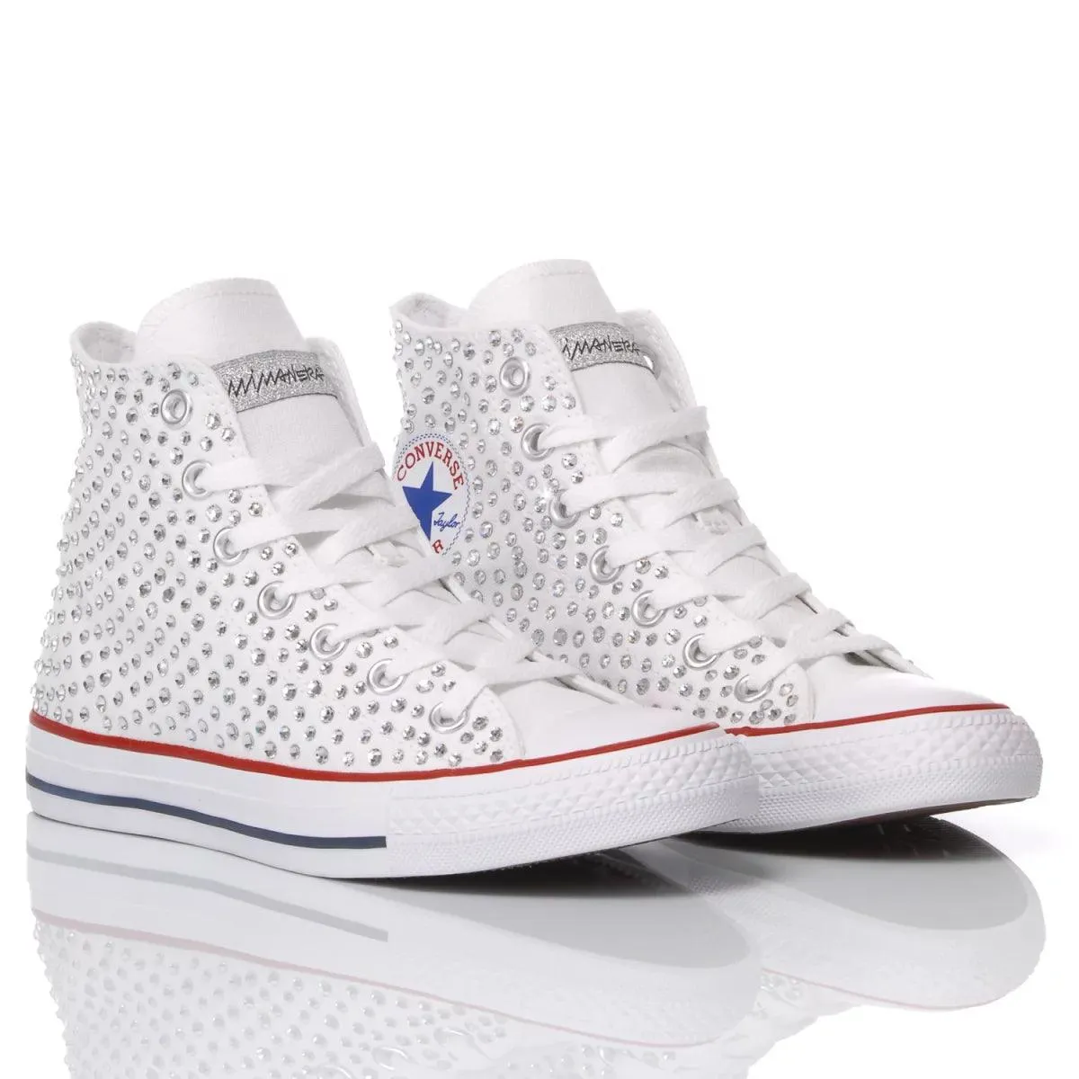 Converse Swarovski White
