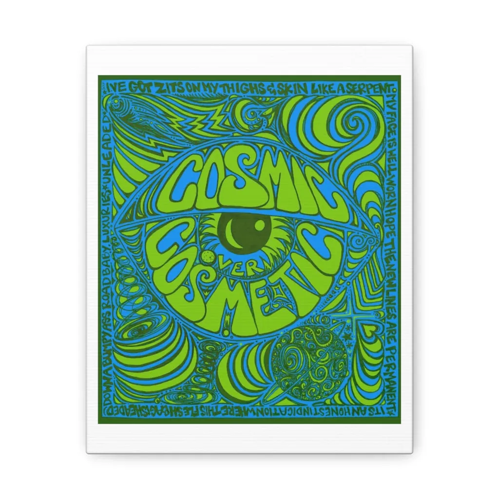 Cosmic Over Cosmetic Canvas Gallery Wraps -  Lagoon Life