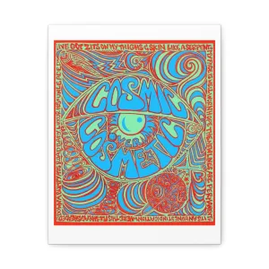 Cosmic Over Cosmetic Canvas Gallery Wraps -  Red Racer