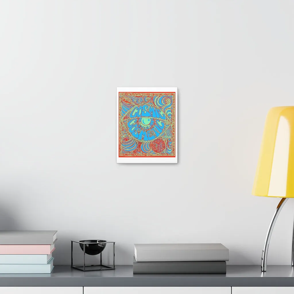 Cosmic Over Cosmetic Canvas Gallery Wraps -  Red Racer