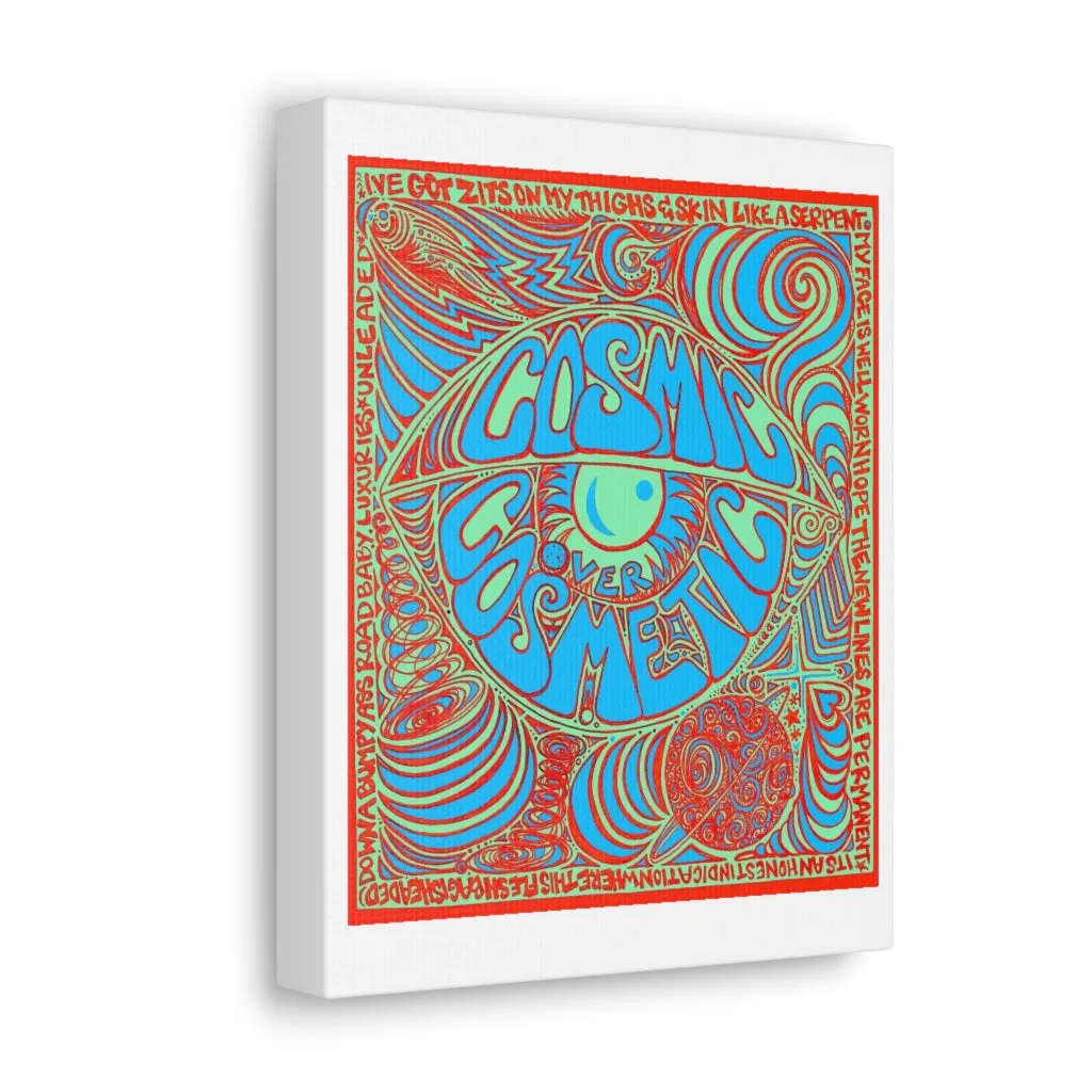 Cosmic Over Cosmetic Canvas Gallery Wraps -  Red Racer